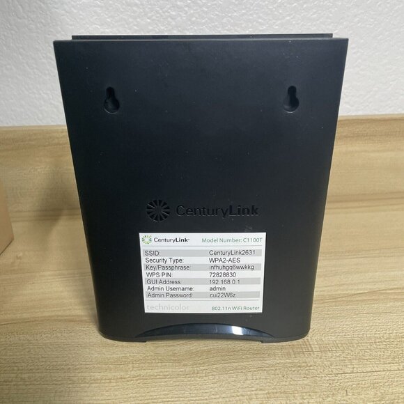 CenturyLink C1100T 802.11n DSL VDSL2 Modem WiFi Wireless Router - Picture 5 of 7